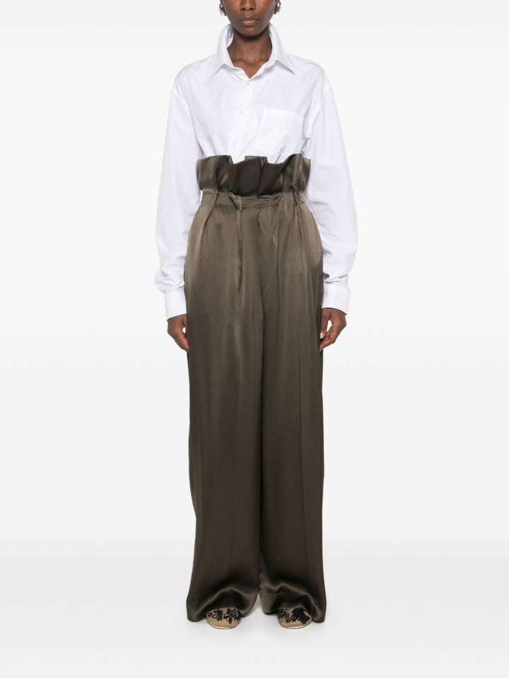 Khaite Trousers - GREEN | a9f2b79a4b028c41a5233760eef70f342973289d