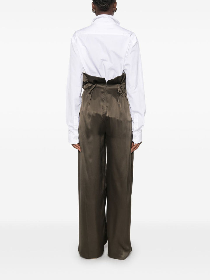 Khaite Trousers - GREEN | 580c0fc7a186b2817021d58d0d7185eee2e489b9