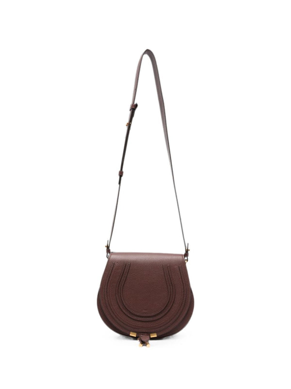 Marcie Leather Saddle Bag