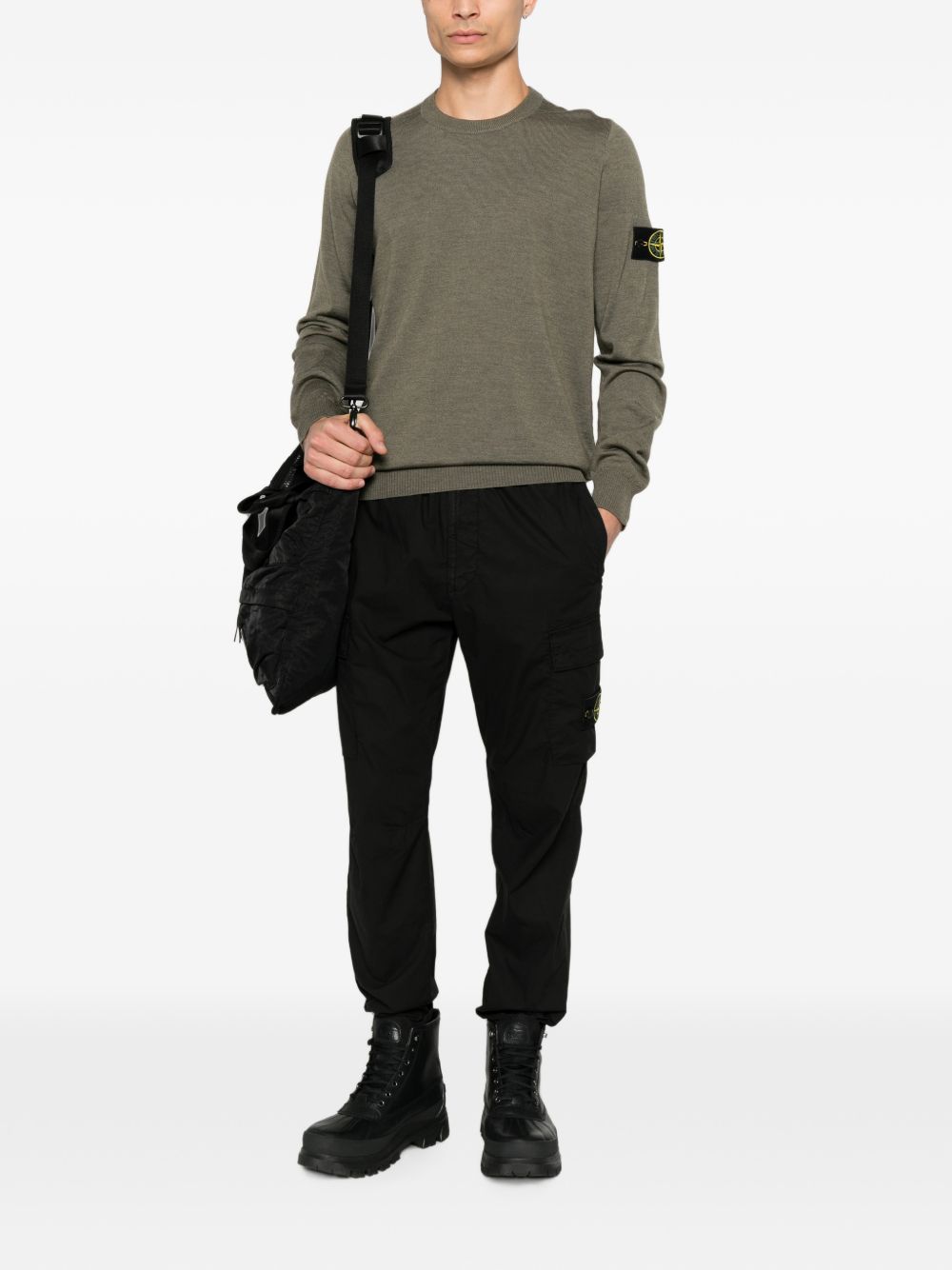 Stone Island Sweaters - GREEN | 982d360b7390599b8e127ccebd4ae749ffef97f1
