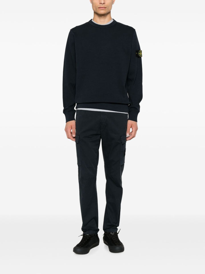 Stone Island Sweaters - BLUE | 28ace530b53aca0089090ebe47ac7826614fb810
