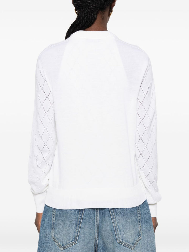 Balmain Sweaters - WHITE | 1d0daa232a68262f98dad2ab9d8a5819959d83a0