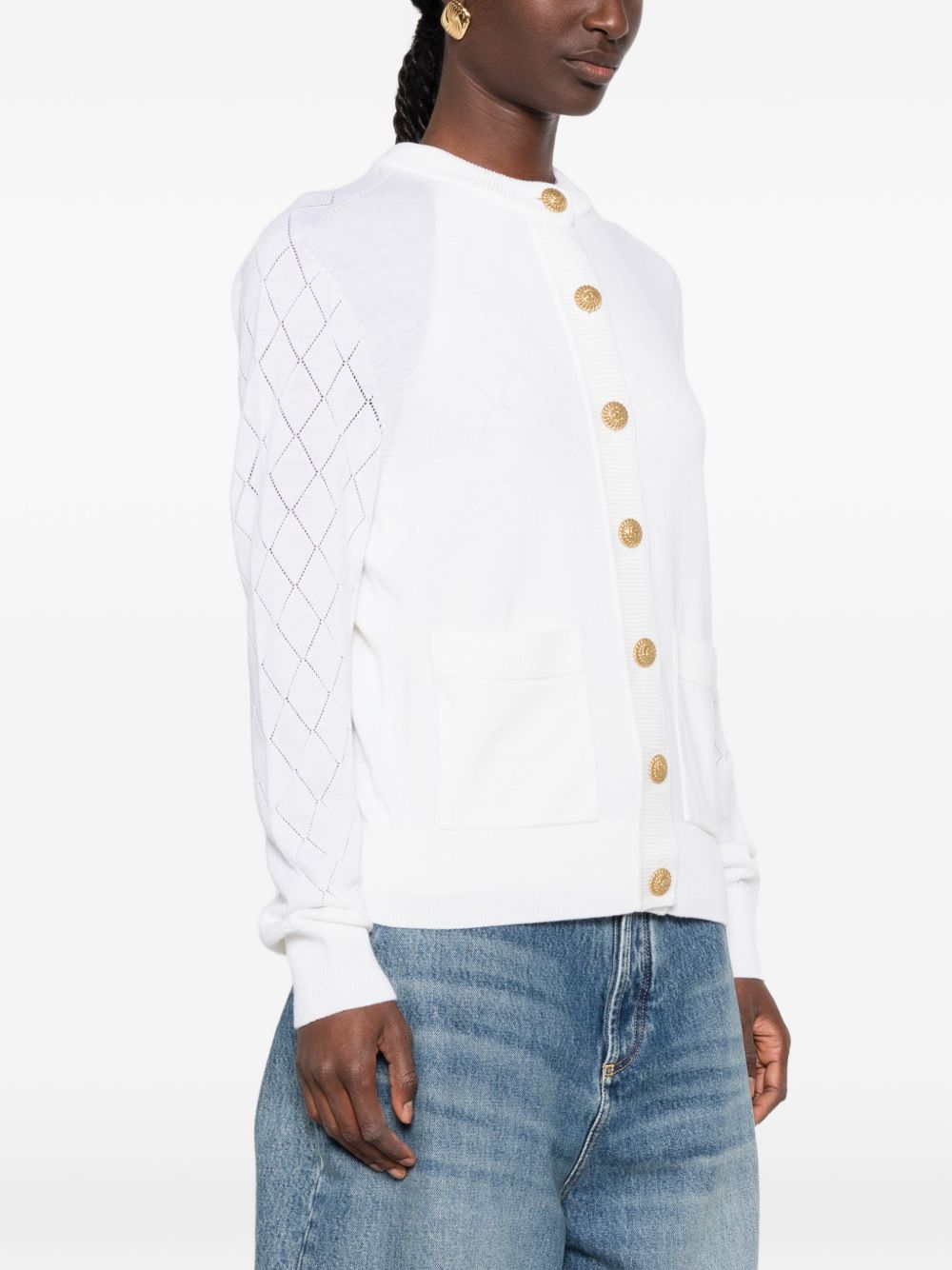 Balmain Sweaters - WHITE | 7951037cc0595b95ee0cdd0f8d951e89f7591413