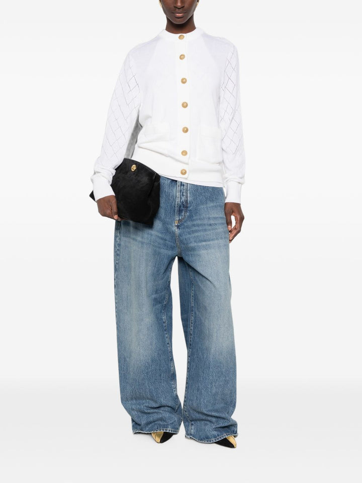 Balmain Sweaters - WHITE | 9a99ad687720c950fc04308abd276e61c7a6fd11