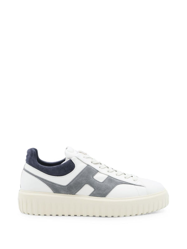 H-Stripes Leather Sneakers