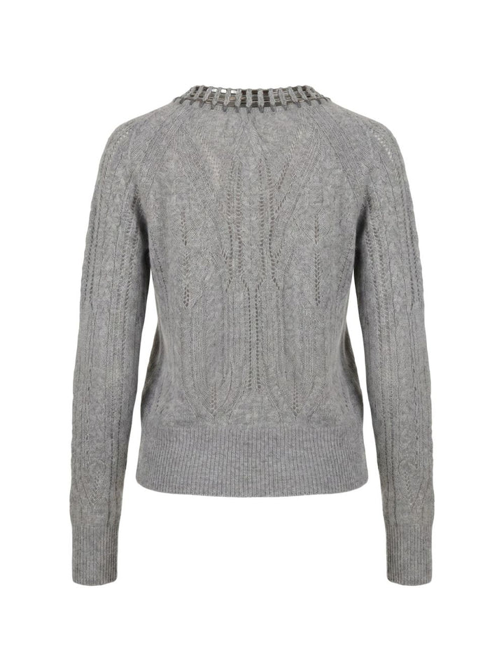 Ermanno Scervino Sweaters - GREY | 27515489d5b29478ce114ac9a84ffa212464959d