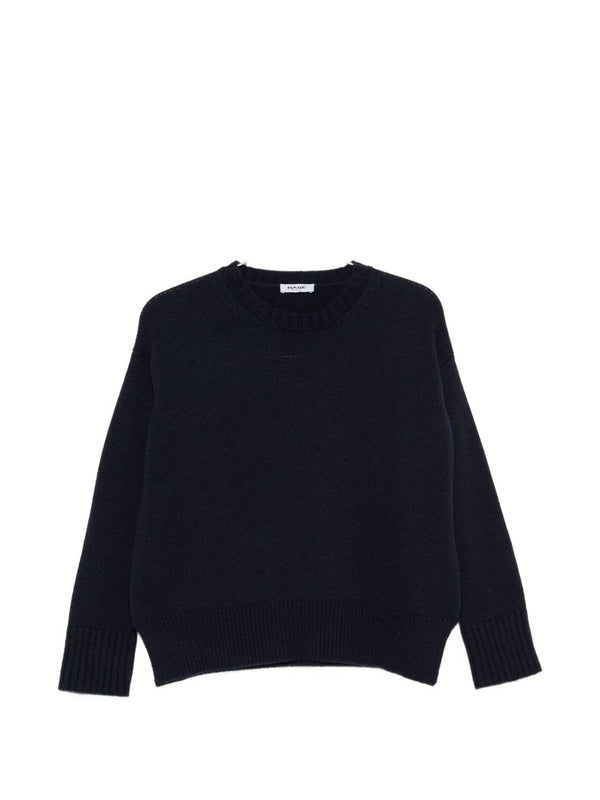 Girocollo In Lana E Cashmere