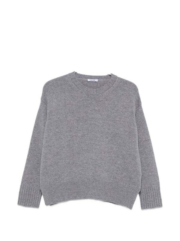 Girocollo In Lana E Cashmere