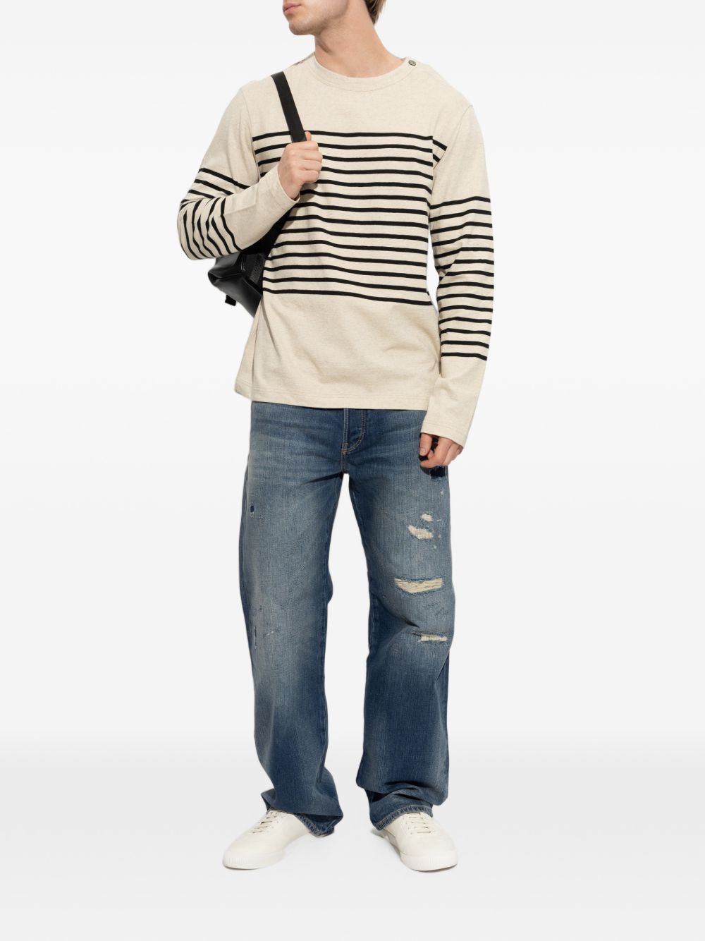 Emporio Armani Sweaters - WHITE | 75cd25c180f4ee76212fd19060000283a072ed5e