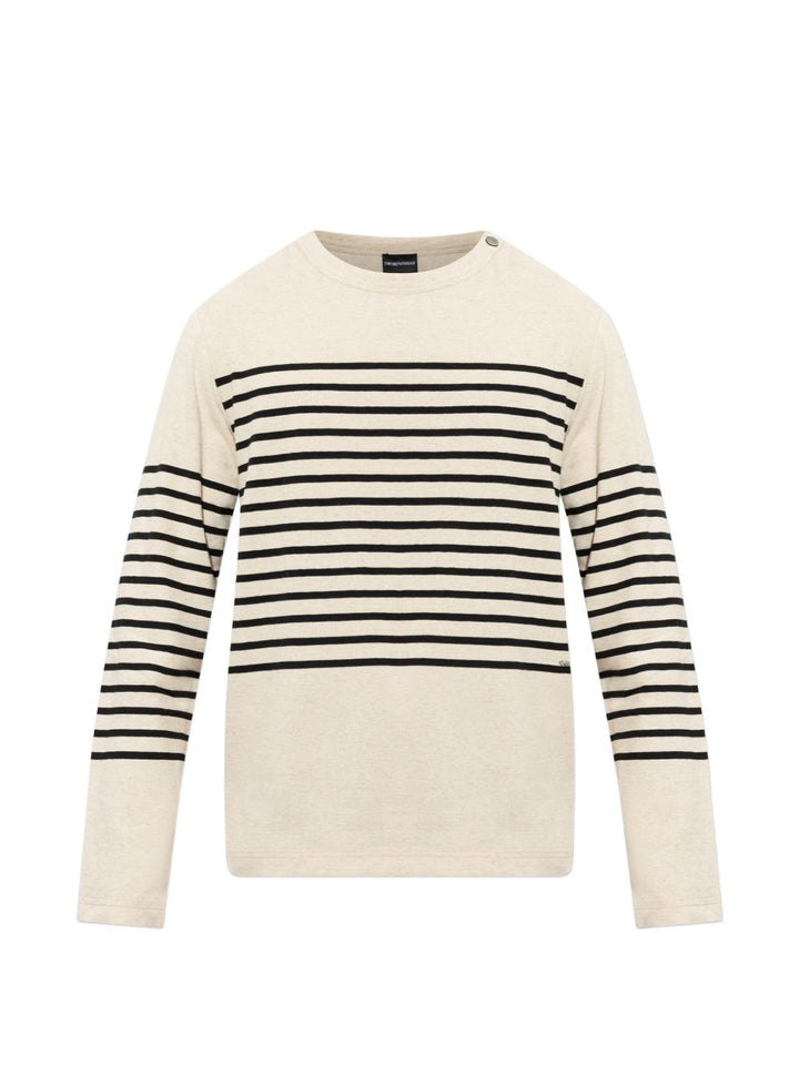 Emporio Armani Sweaters - WHITE | e163cbeb18a6cf6aecfaaf3d5372cd5cdfc4cb66