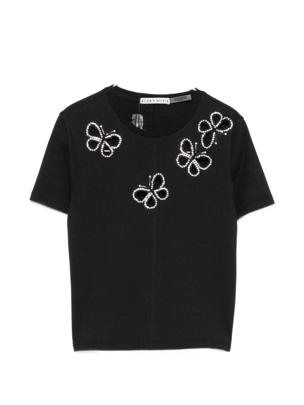 Alice + Olivia T-shirts and Polos - BLACK | fc81d09f1848c6b1b0188ade98a1c2ab450a5391