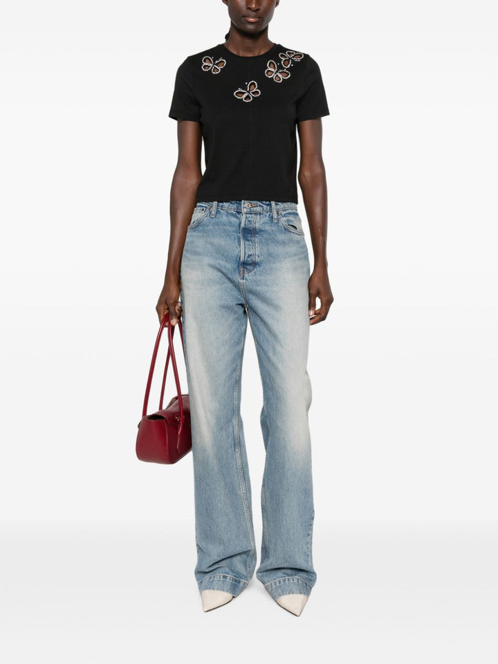 Alice + Olivia T-shirts and Polos - BLACK | 93d890e668491579d16da020ffbcc518956bf6f2