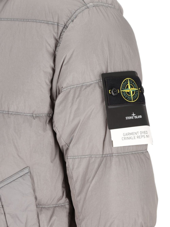 Stone Island Coats - GREY | 4d2ce82d3e5cc11ed9d9ce9709cf34f84e3907a5