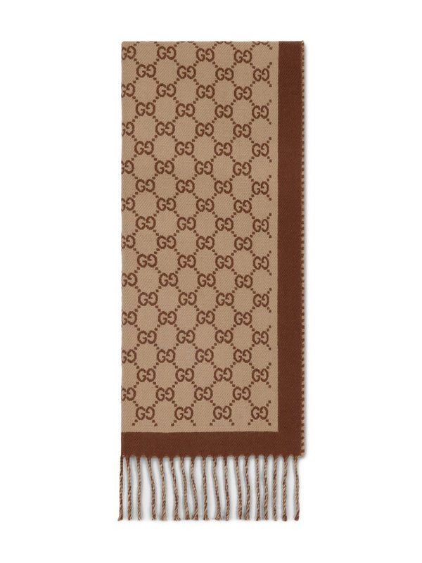 Gg Wool Scarf