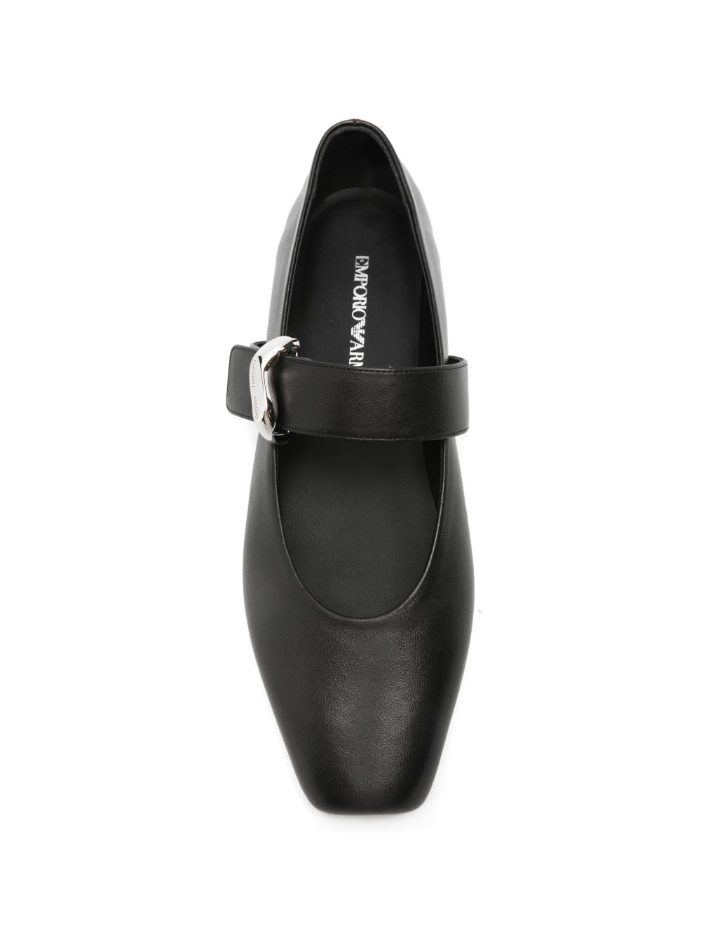 Emporio Armani Flat shoes - BLACK | 0a30fd5e43aaf714c5c426ab90a736e0d6787a5d