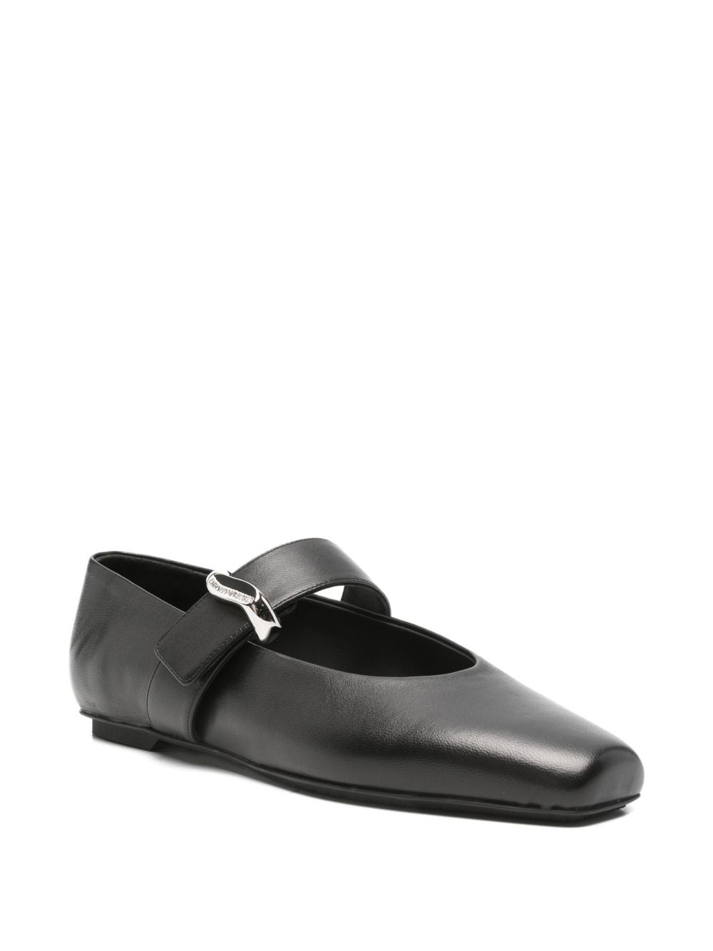 Emporio Armani Flat shoes - BLACK | a811eb7d51f5905836ed084a7cfc51bad12f4b54