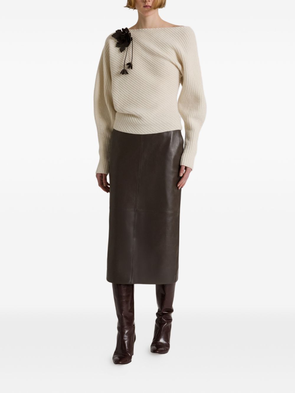 Alberta Ferretti Sweaters - WHITE | 5e1cdd8166f1b80898126e23e8488f6039e5b605