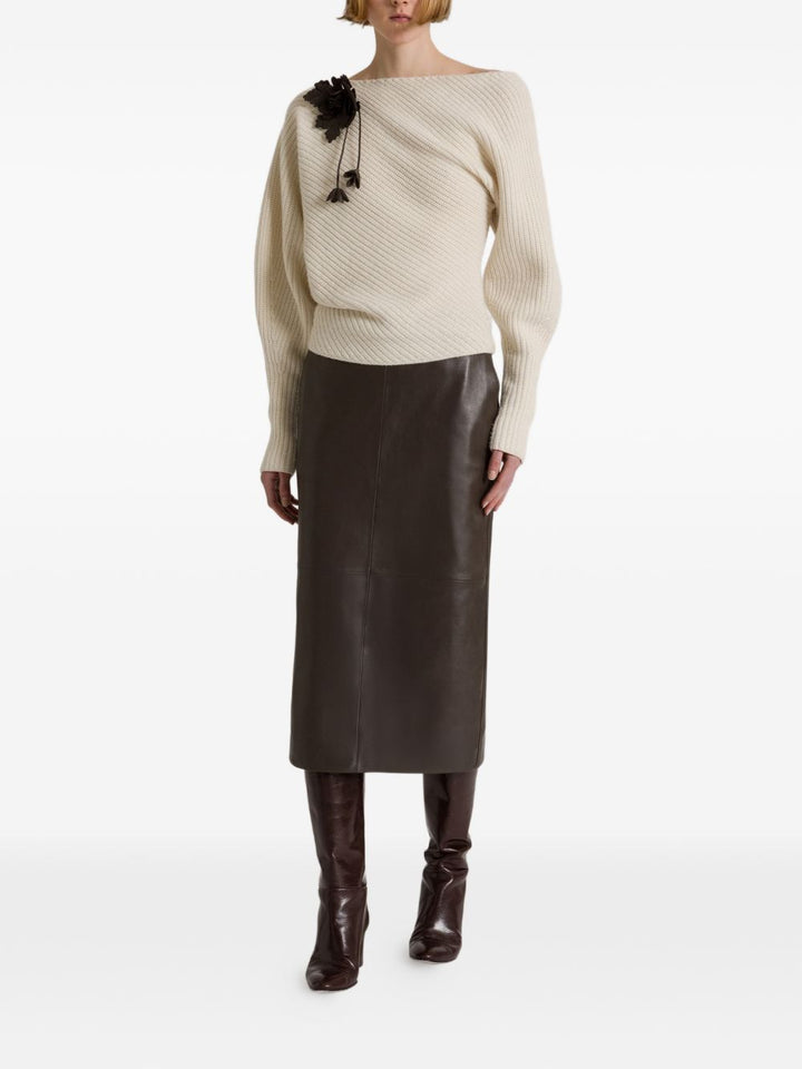 Alberta Ferretti Sweaters - WHITE | 5e1cdd8166f1b80898126e23e8488f6039e5b605
