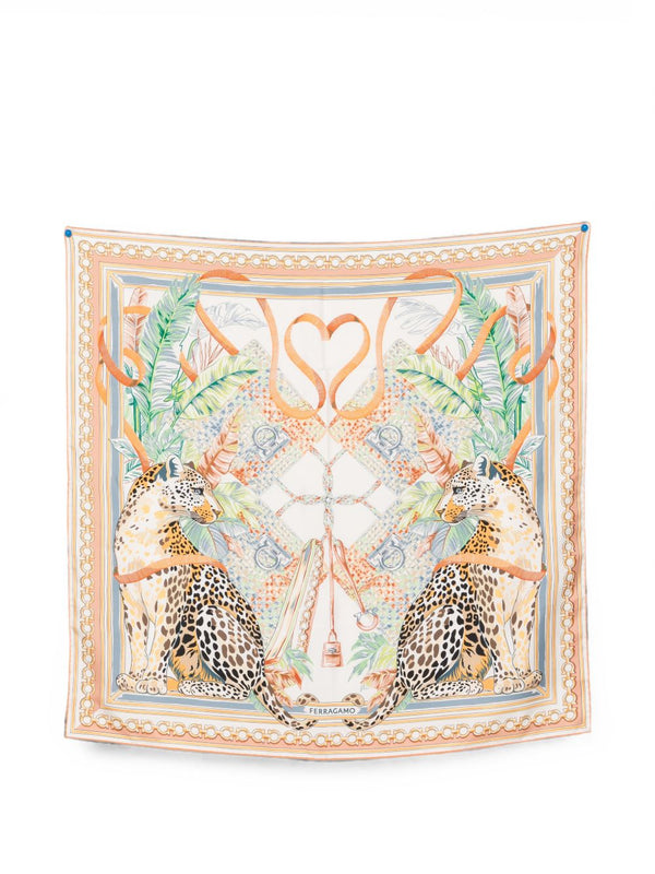 Printed Silk Foulard