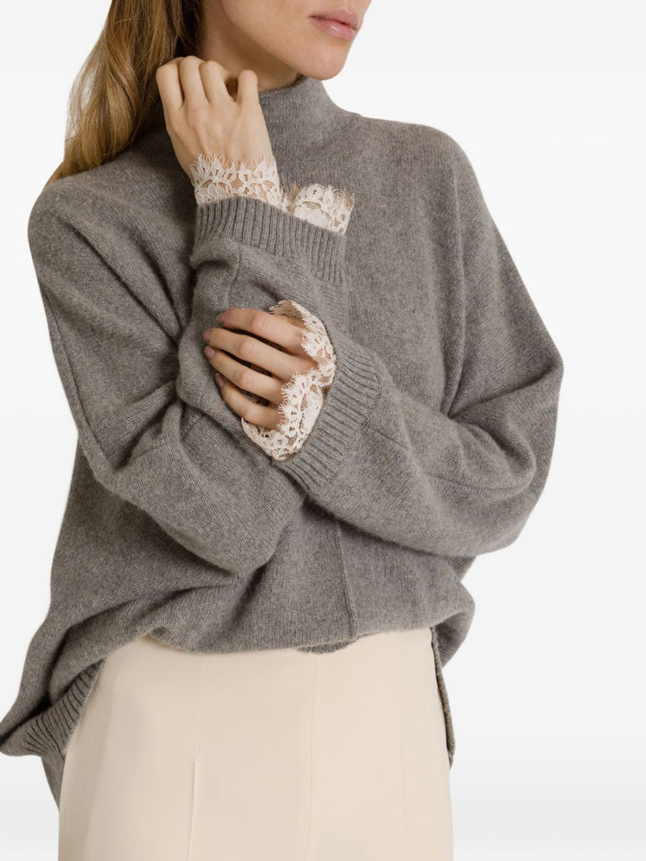 Alberta Ferretti Sweaters - GREY | f8e96c231af845377296f1cd28ba295b83ce8cf1
