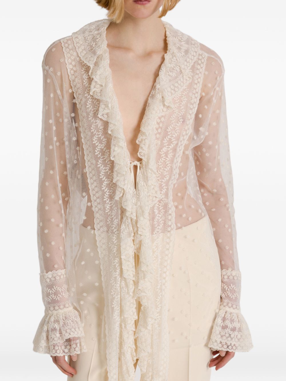 Alberta Ferretti Shirts - WHITE | 29510e3a5315cac030043be9273899a7c7e6f259
