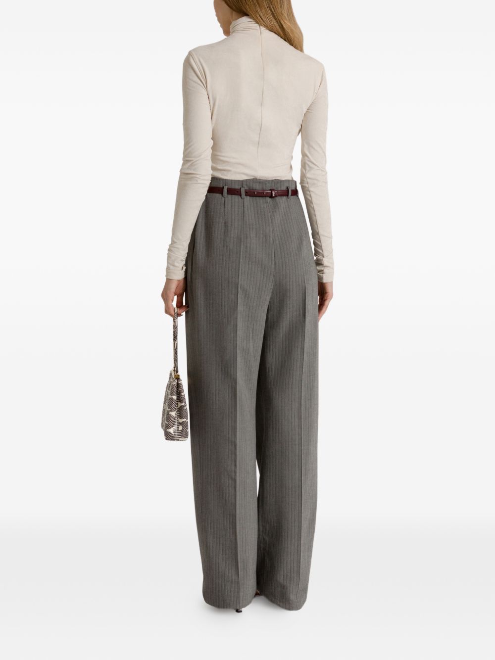 Alberta Ferretti Trousers - GREY | 3bc83ccb703366801b9882e36e2f52f8554094ed
