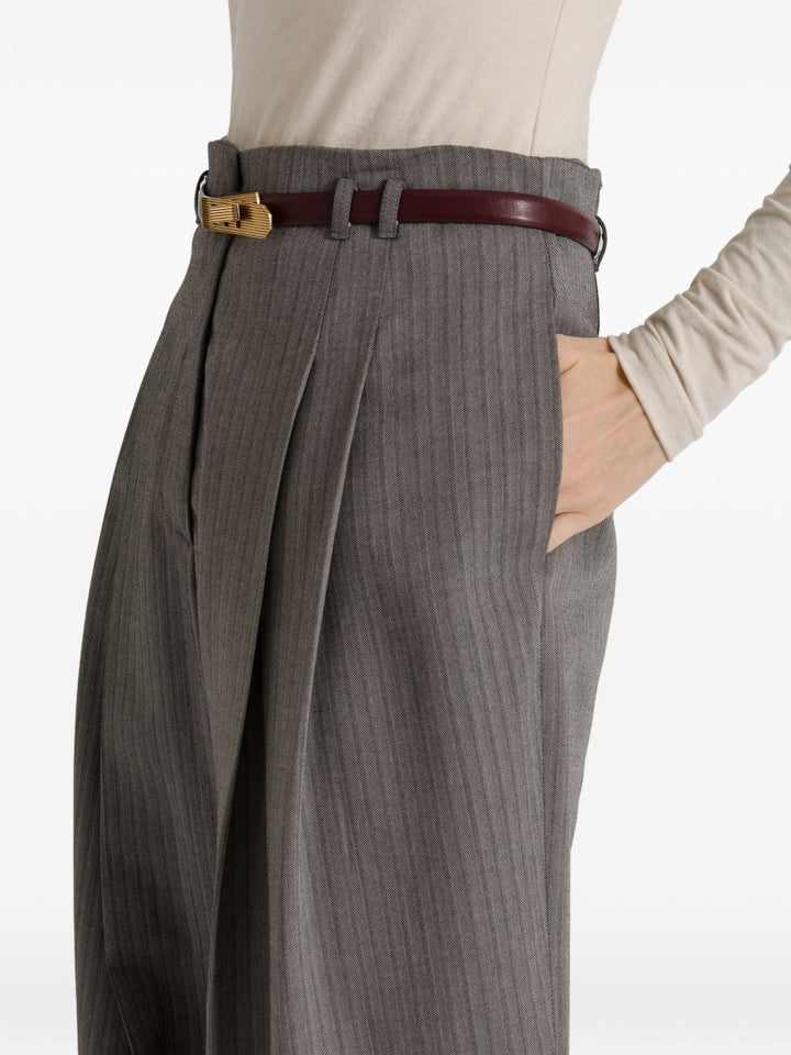 Alberta Ferretti Trousers - GREY | e2394d03c037596475a02d848d81ca819f103d8a
