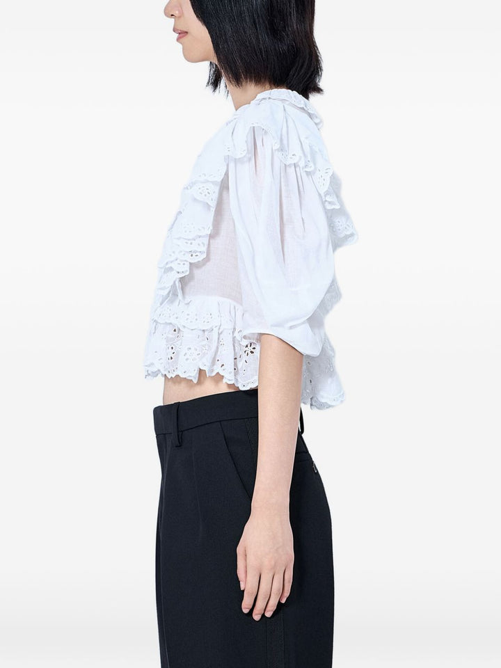 Chloè Top - WHITE | dda7dc2fbdd454aab67da6738de7747d0ce43b73