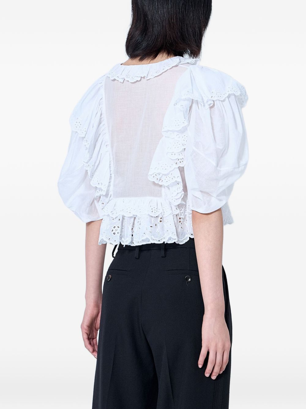 Chloè Top - WHITE | a85b1226c4cc82f99a17592313a87e214562c56e