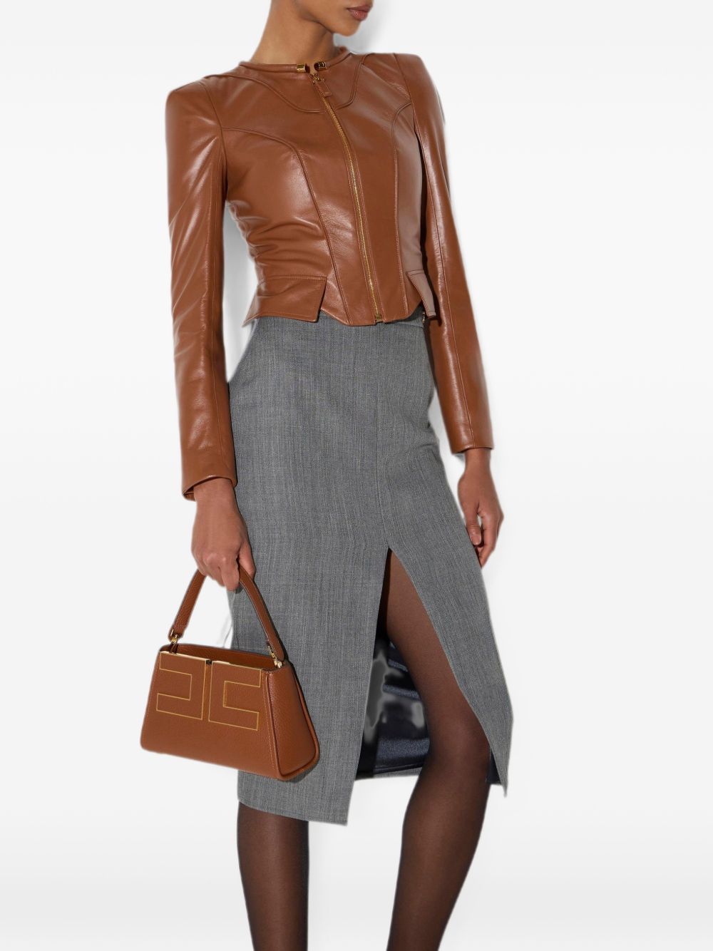 Elisabetta Franchi Bags - BROWN | 5d68af9f86ffc32065e08d0abd8f13c4b4072214