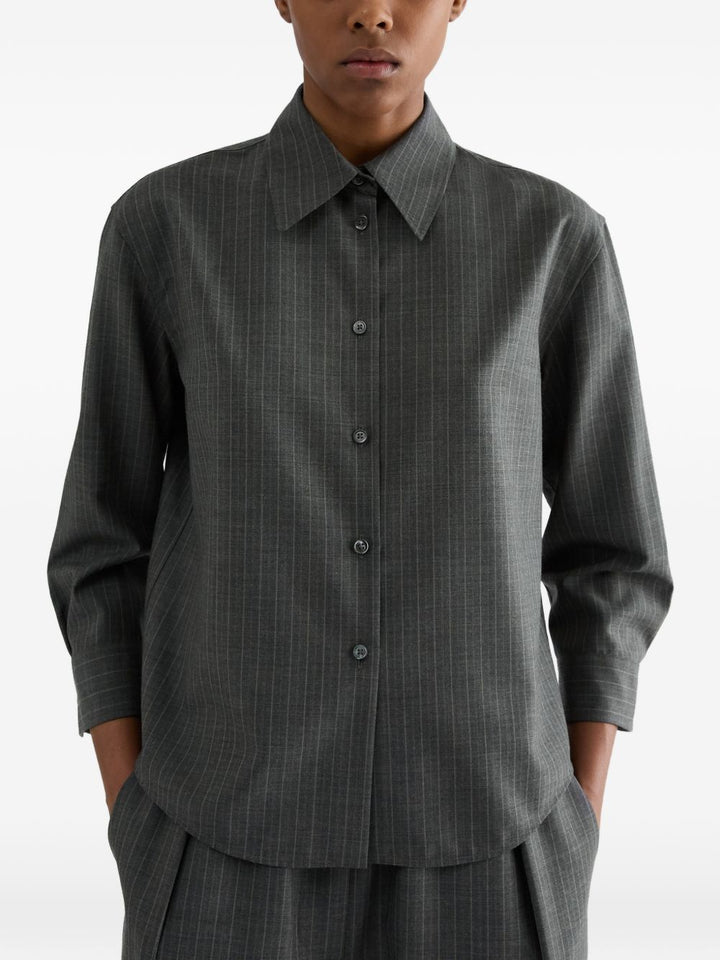 Jil Sander Shirts - GREY | 238192545af0ade9e06611cc04736a18de8167fa