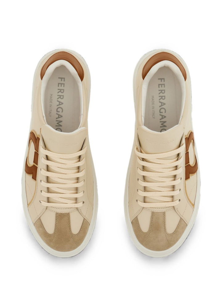 Ferragamo Sneakers - BEIGE | 445b80f6153cef94fcf6a20ff8e48fbb01a05db4