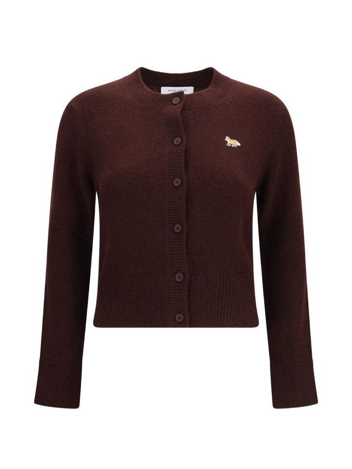 Maison Kitsune' Sweaters - BROWN | 29e7f1e8a4367c939ab5ab67c0102577a2546d81