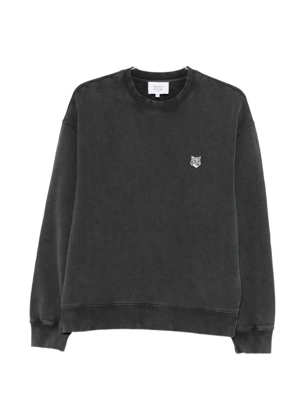 Fox Head Cotton Sweatshirt