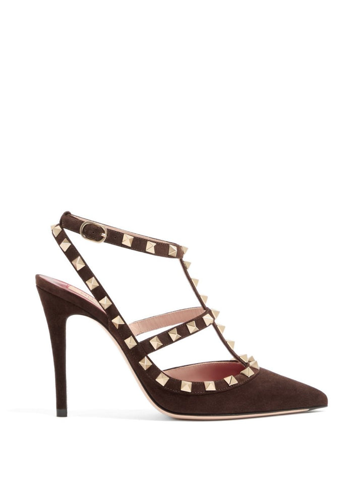 Valentino Garavani With Heel - BROWN | c1e786c00f4d56f0d142be979a3c3b01c5a4cd74