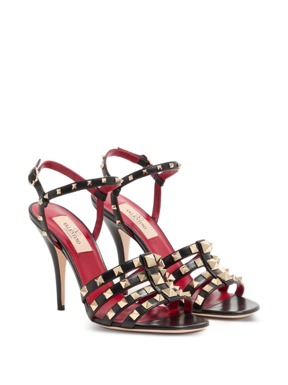 Valentino Garavani Sandals - BLACK | f44f62c4a31073c5e43b9cc69a3ae8a0760d2528