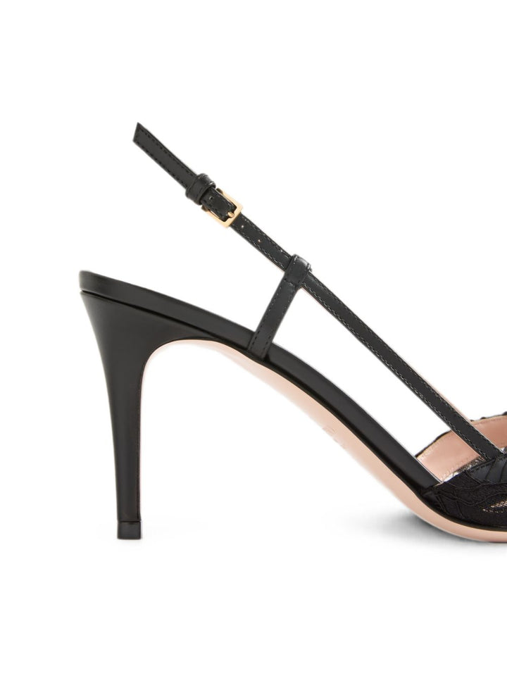 Valentino Garavani With Heel - BLACK | 5d67dab95d5b69256da85f694a4225f5b41225f7