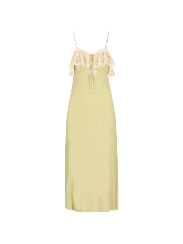 Silk Long Dress