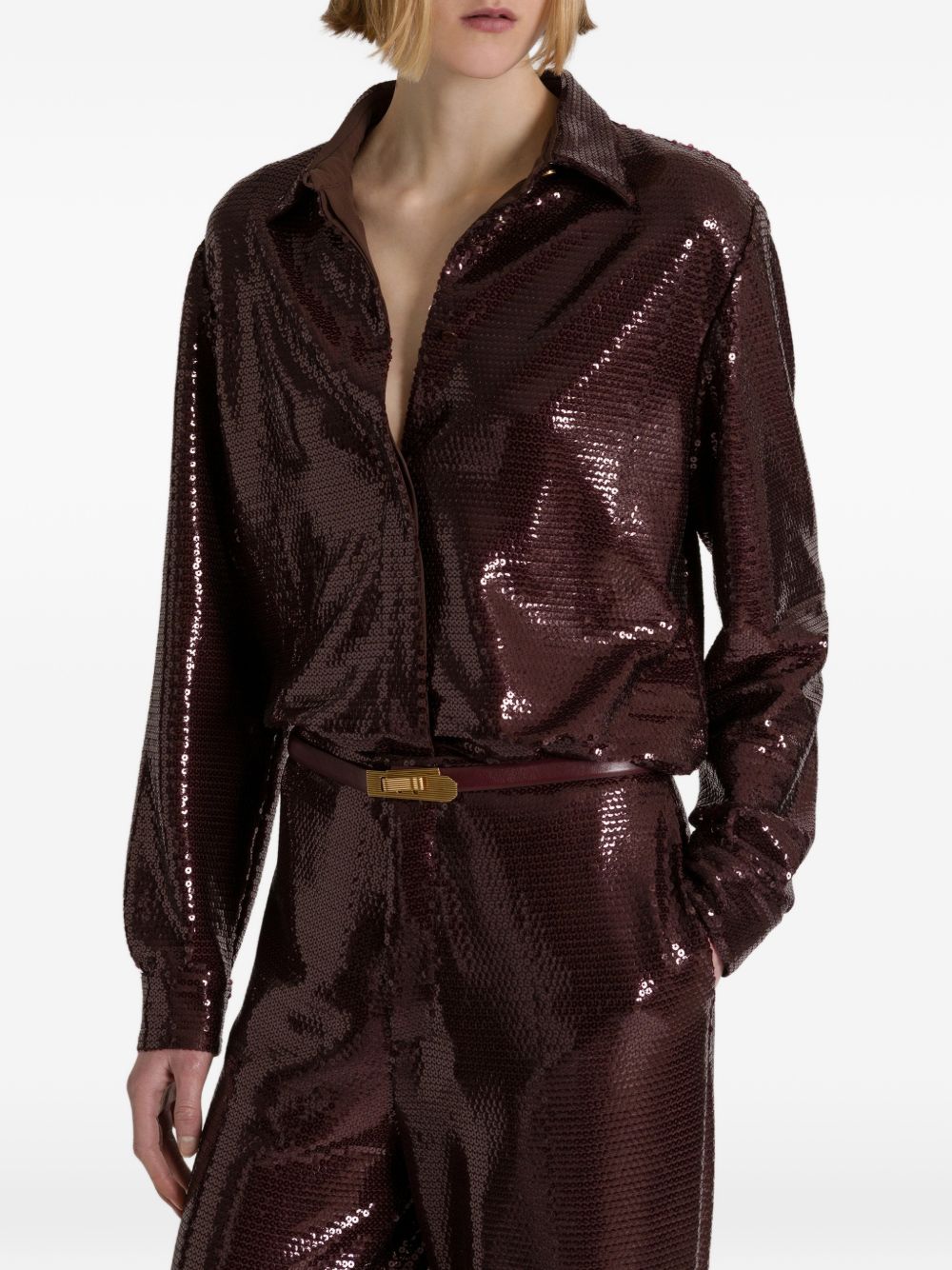 Alberta Ferretti Shirts - BROWN | e6ca453365e66a4d8c006e35966581f7ba0b2956