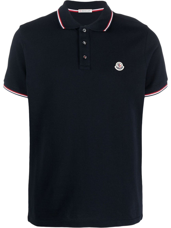 Moncler T-shirts and Polos - BLUE | 971249fdface86b9ad6039d9b78e95d03cfcdf48