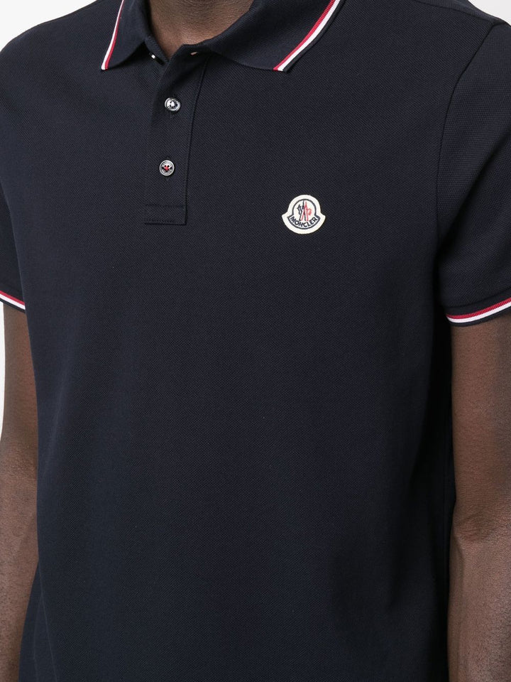 Moncler T-shirts and Polos - BLUE | 82b436d6d1f2aa3444a0dee0becc87fefa1a678e