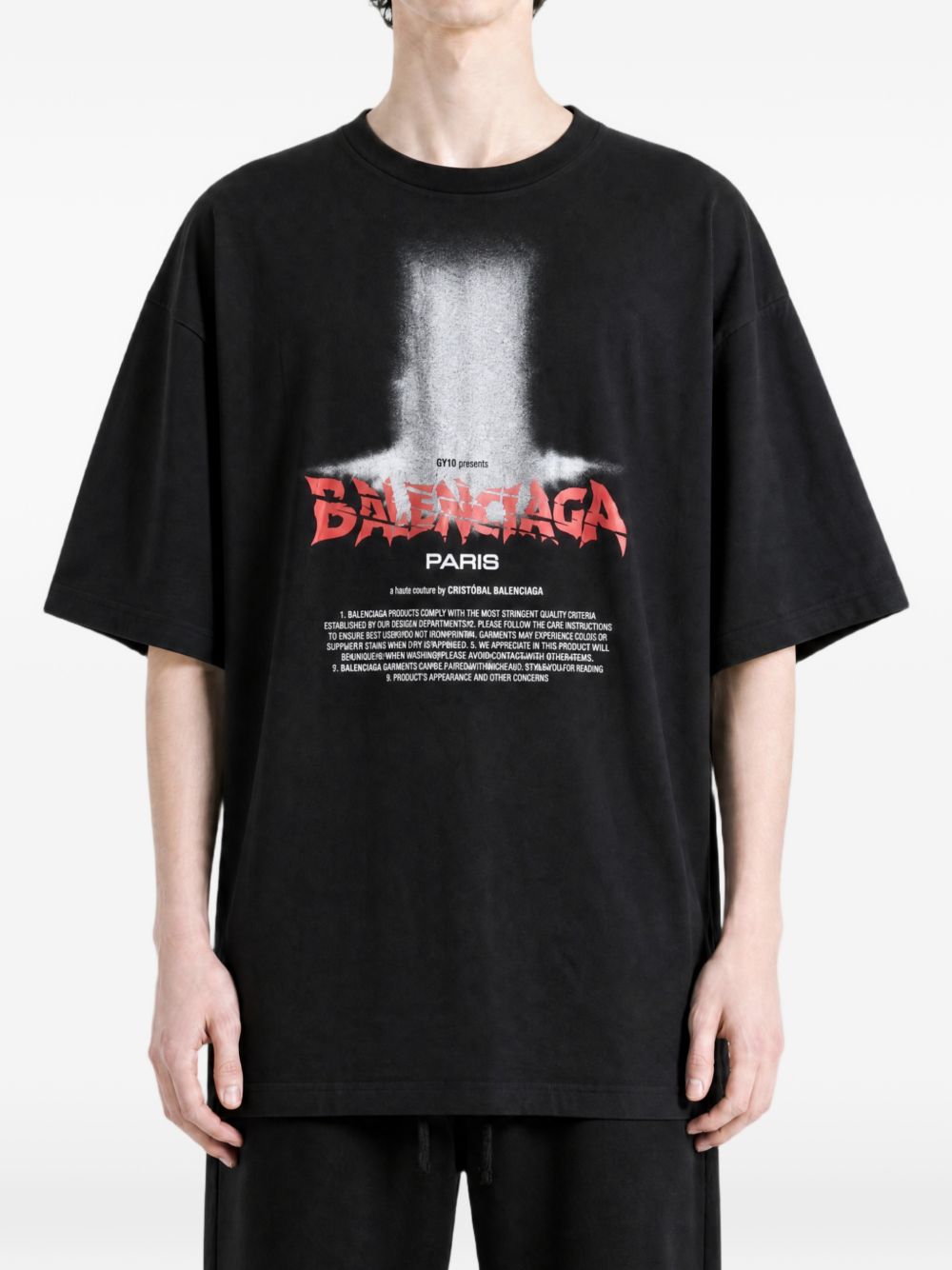 Balenciaga T-shirts and Polos - BLACK | 414dfeb9ad6bb4fddd92a0f21ba2e853450b7d3e