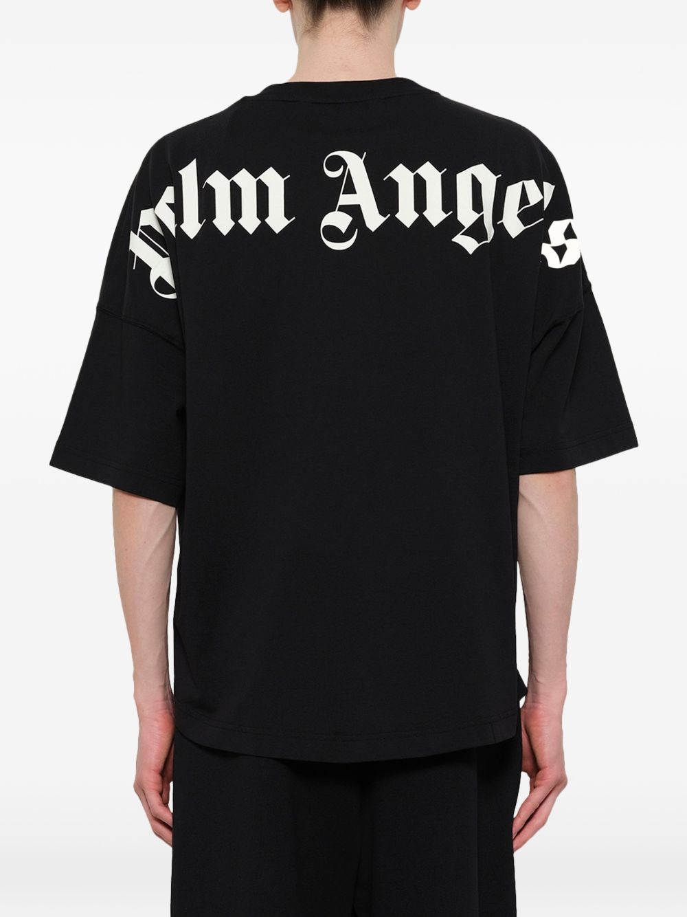 Palm Angels T-shirts and Polos - BLACK | cdcf27780ca6502455b0e5e9ac7a2c7630b1f541