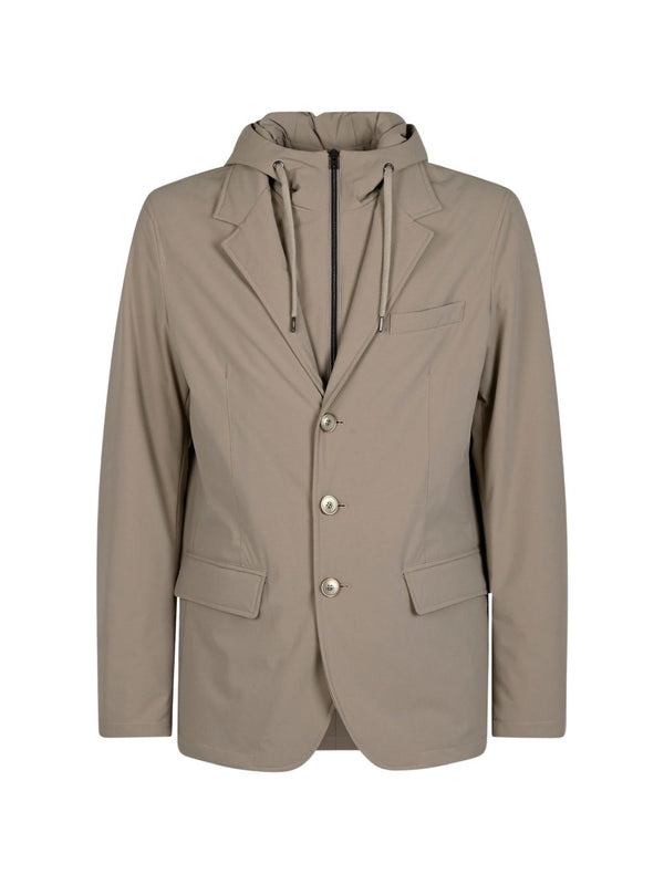 Nylon Blazer Jacket