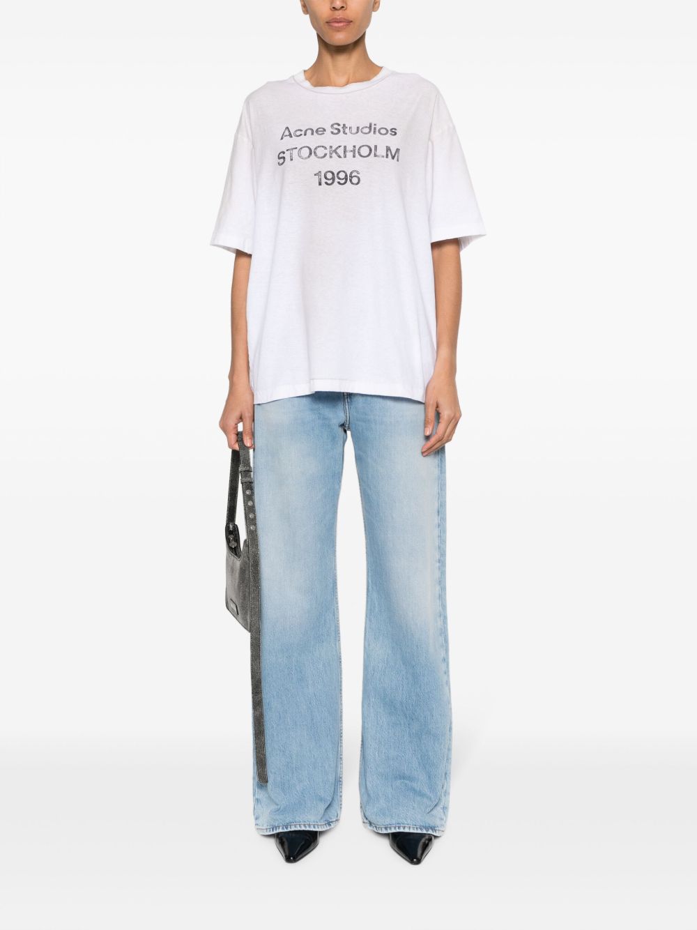 Acne Studios T-shirts and Polos - WHITE | 76c02d280bc8effee3ad7118c5ba7e198a547ba7