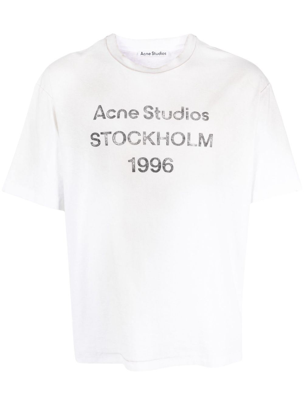 Acne Studios T-shirts and Polos - WHITE | bae9b5f41e3d07ef8e75ee5013af6632e63a1e2c