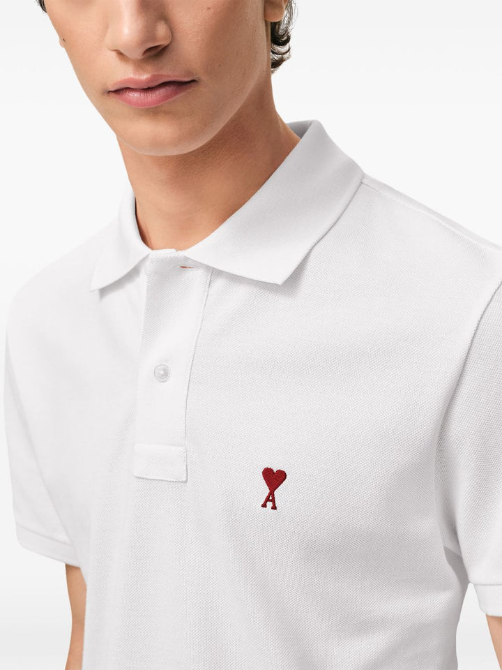 Ami Paris T-shirts and Polos - WHITE | f1d3d4e2c4a6eeb58cfc4a7b4fc9c26144b04195