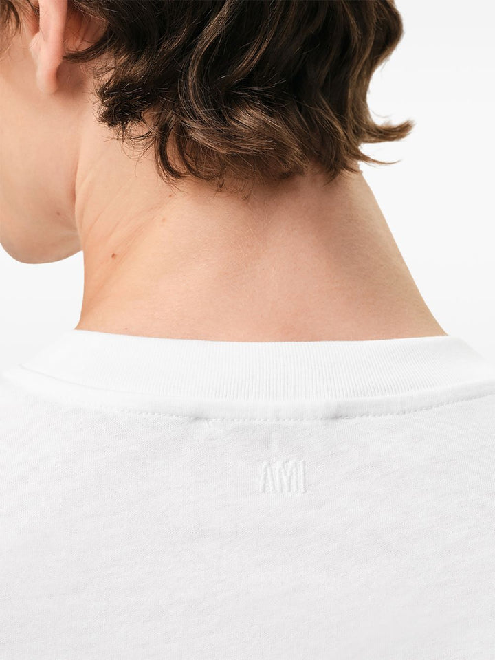 Ami Paris T-shirts and Polos - WHITE | 0118fe3e883fa555d2ae728457dca34618726dcf
