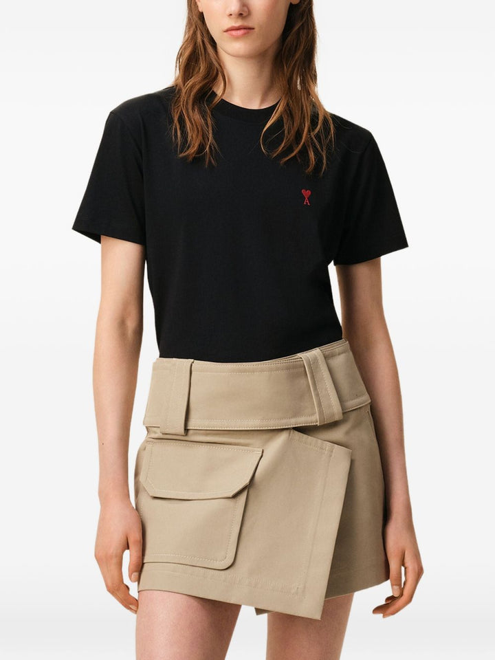 Ami Paris T-shirts and Polos - BLACK | 336caaa34adc905083d37049843f0bc8a974f071