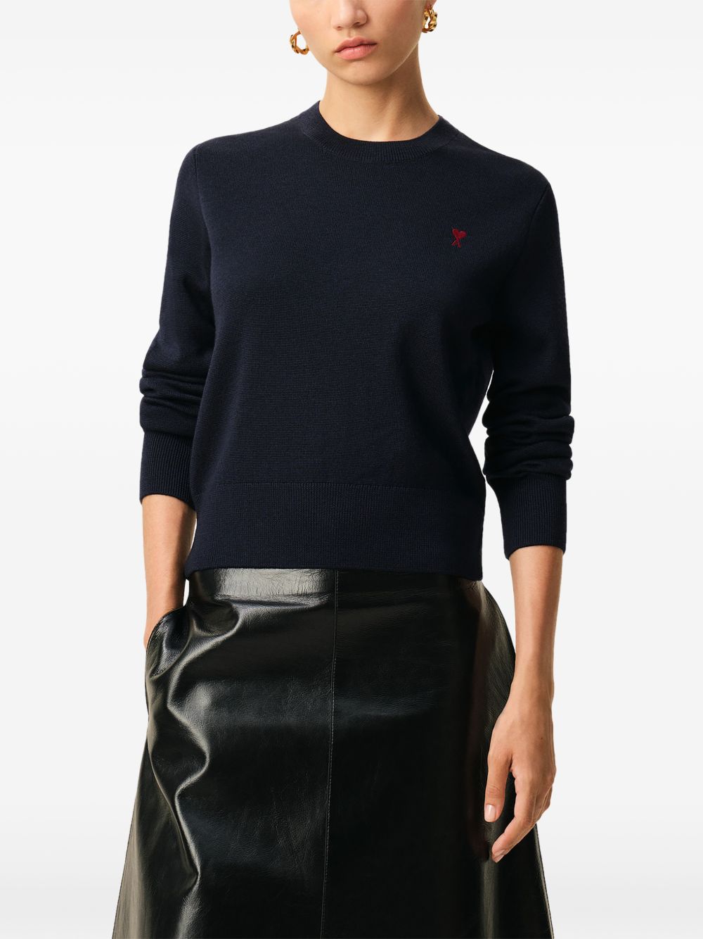 Ami Paris Sweaters - BLUE | 8d53e6e8f68a3d9883fb74302ca30cf4cecb0331